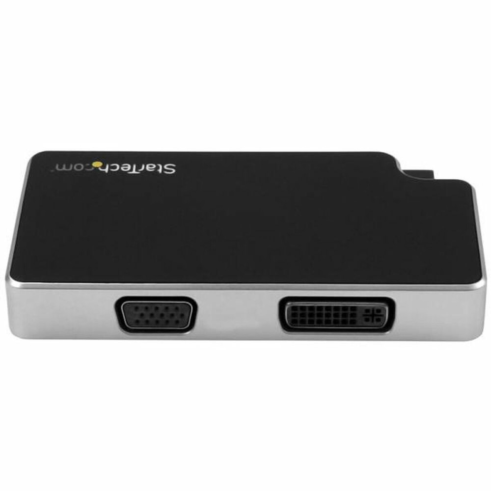 Adaptateur USB C vers VGA/HDMI/DVI Startech CDPVGDVHDB Argent