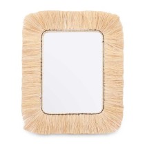 Wandspiegel RI-6065 Braun 77 x 67 x 3 cm rechteckig