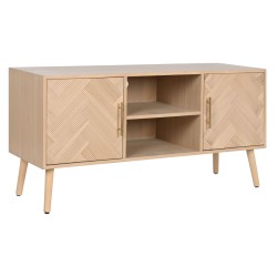 Meubles de télévision Home ESPRIT Naturel Bois de paulownia Bois MDF 120 x 40 x 60 cm