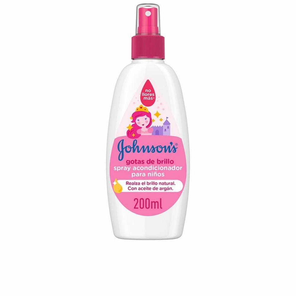 Spray après-shampooing Johnson's Gotas de Brillo Brille Enfant (200 ml)