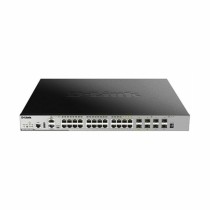 Schalter für das Netz mit Schaltschrank D-Link DGS-3630-28PC/SI 20 x RJ45 4 x SFP PoE