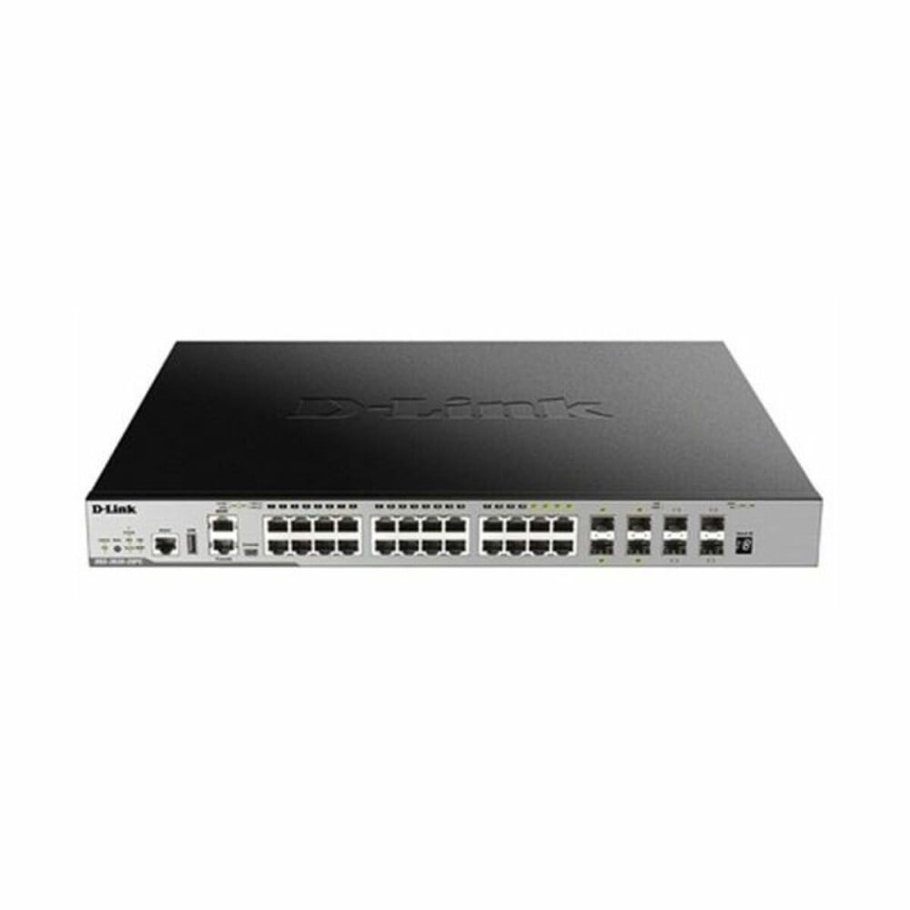 Schalter für das Netz mit Schaltschrank D-Link DGS-3630-28PC/SI 20 x RJ45 4 x SFP PoE
