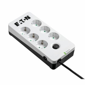 Schuko 6 Way Multi-socket Adapter Eaton PB6D (1,5 m)