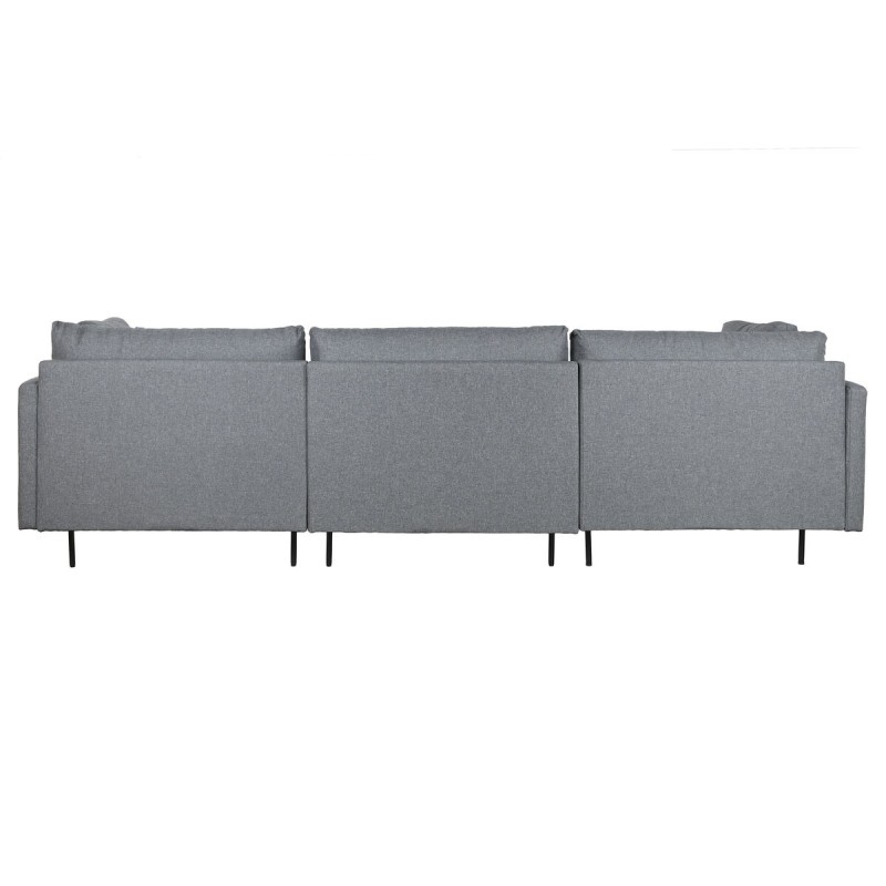 Canapé chaise longue DKD Home Decor Gris Métal Moderne 276 x 152,5 x 84 cm