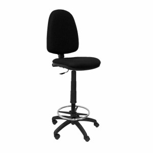 Tabouret Ayna Piqueras y Crespo T04CPBALI840 Noir PVC Métal