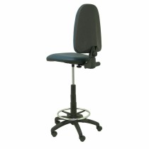 Tabouret Ayna Piqueras y Crespo T04CPSPAZM Bleu Noir Blue marine Métal Simili Cuir