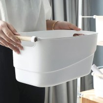 Mehrzweckkorb Confortime 40 x 21,5 x 18 cm Kunststoff Mit Griffen 12 Stück
