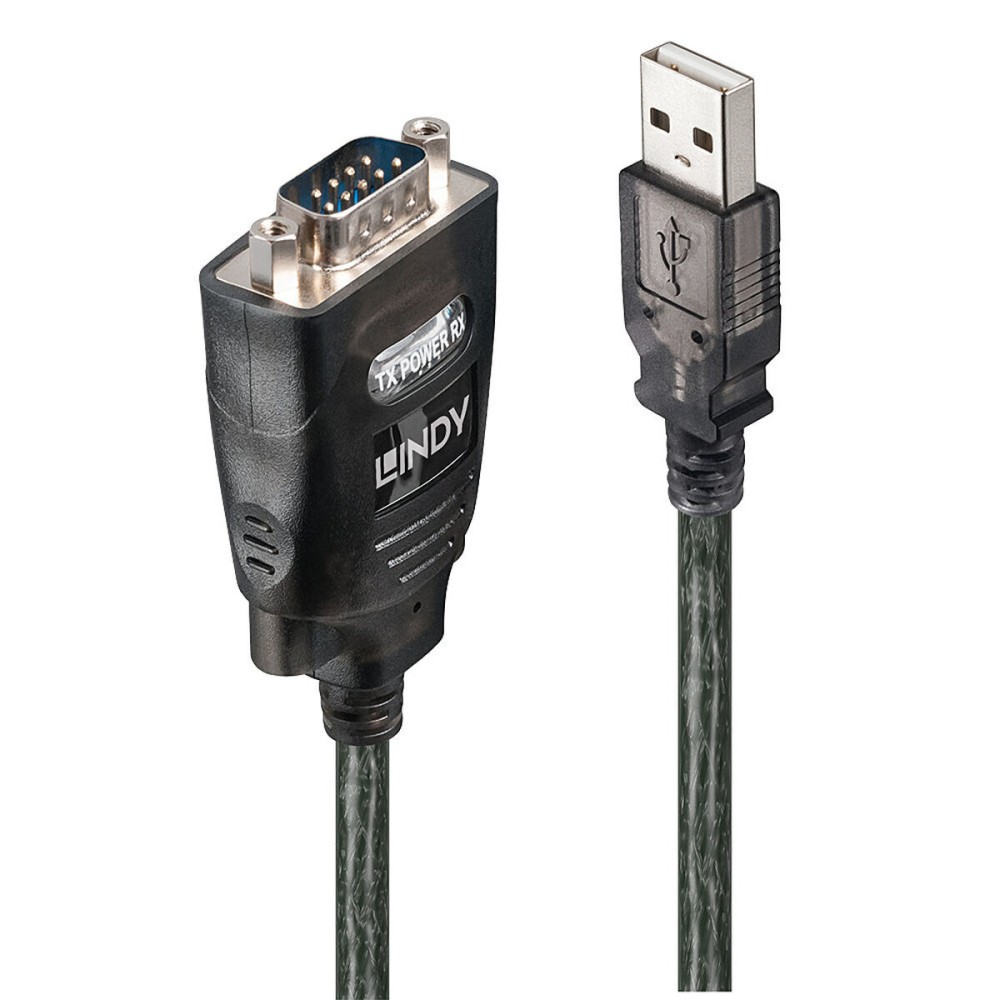 USB-zu-RS232-Adapter LINDY 42686 1,1 m