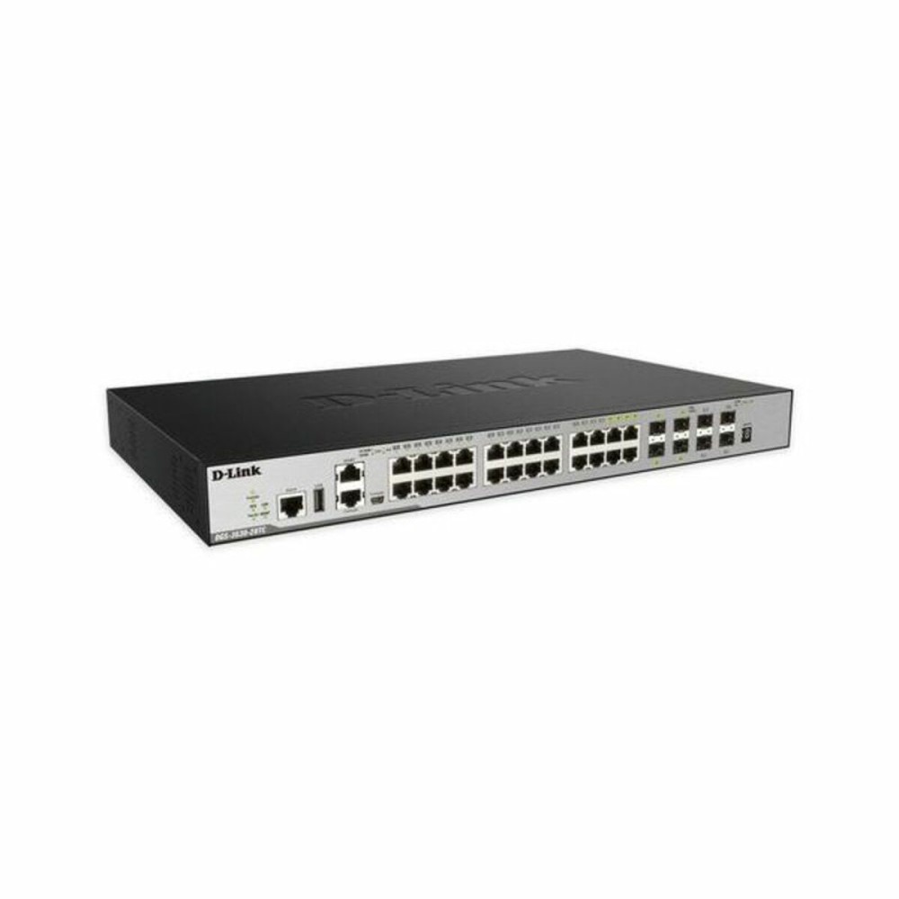 Schalter für das Netz mit Schaltschrank D-Link DGS-3630-28TC/SI