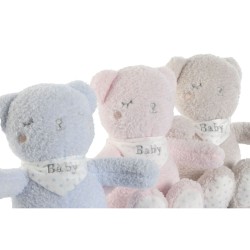 Coffret Bébé Home ESPRIT Bleu Beige Rose Polyester (3 Unités)