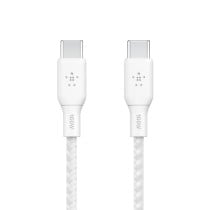 Câble USB Belkin CAB014BT3MWH Blanc Multicouleur 3 m