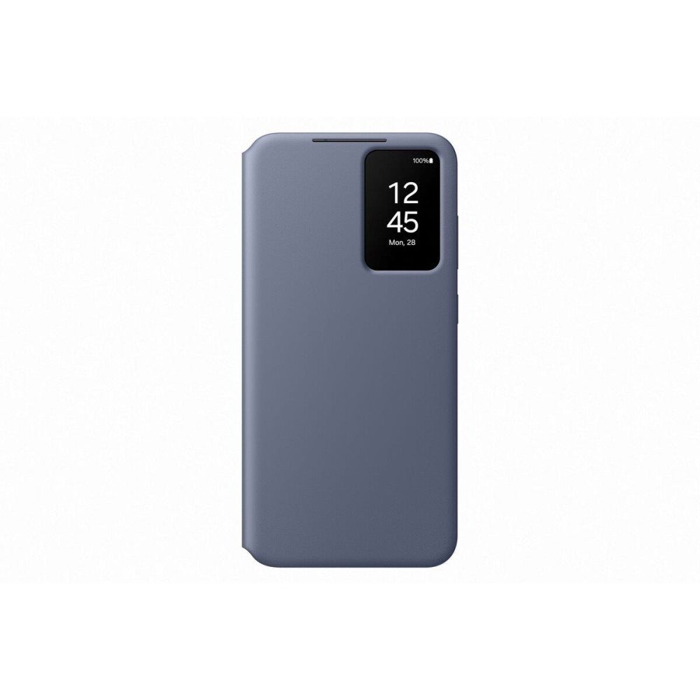 Protection pour téléphone portable Samsung FUNDA CON TAPA VIOLETA S24+ Violet
