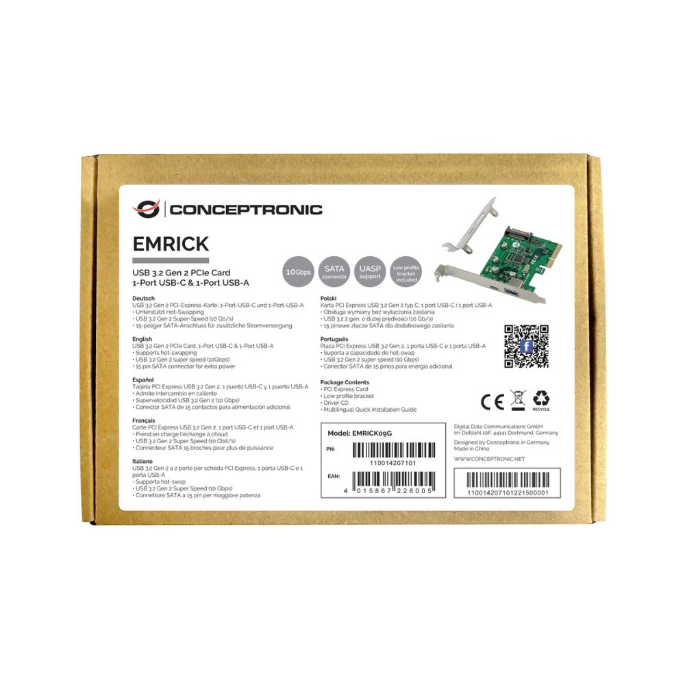 PCI-Karte Conceptronic 110014207101