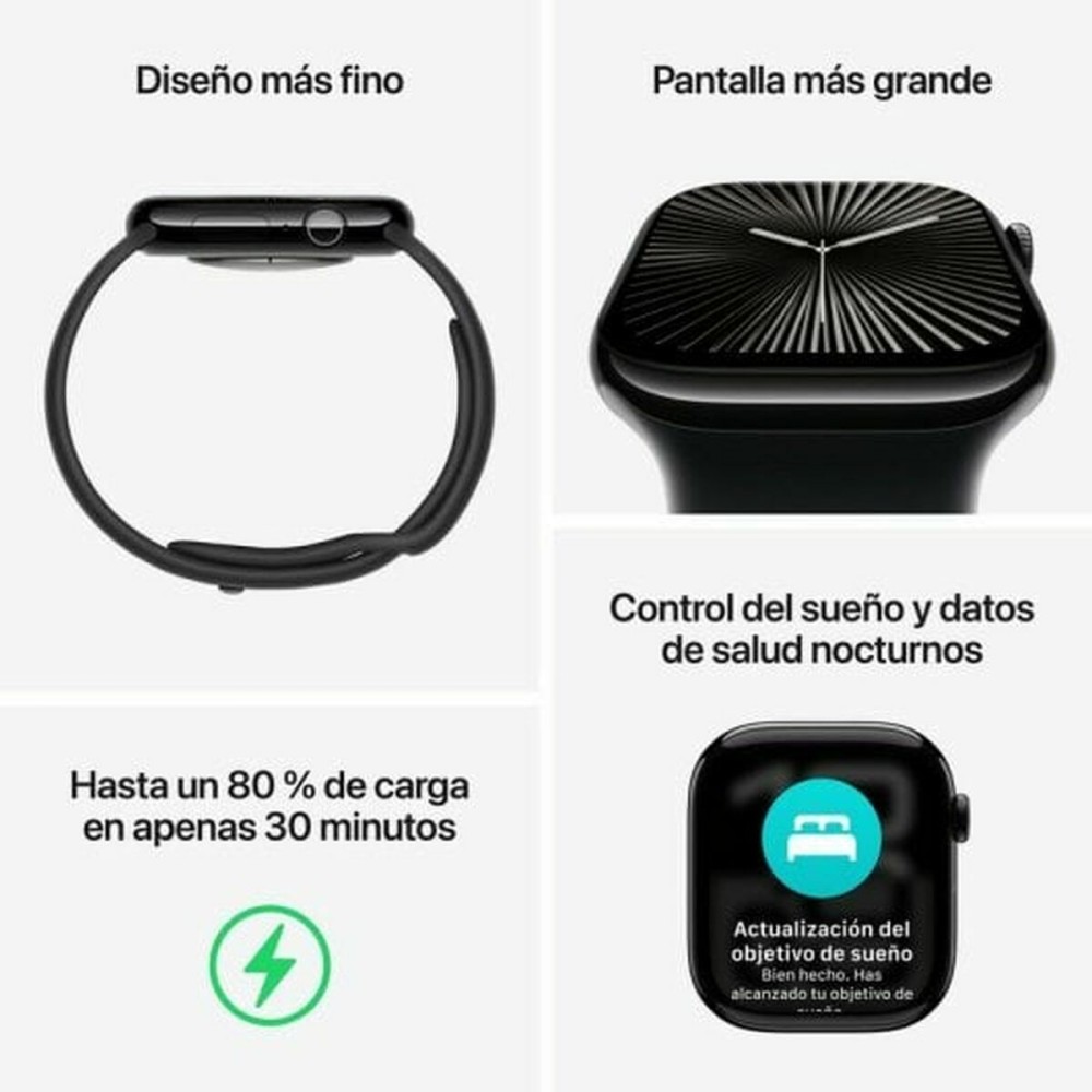 Montre intelligente Apple Watch 10 1,65" Titane