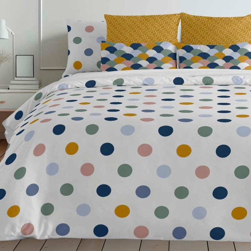 Nordic cover Kids&Cotton Delhi Multicolour 140 x 200 cm