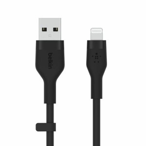 USB charger cable Belkin CAA008BT1MBK Black 1 m 
