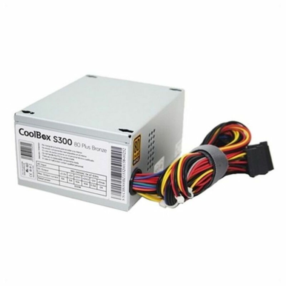 Bloc d’Alimentation CoolBox FALCOO300SBZ Argenté 300 W 80 Plus Bronze