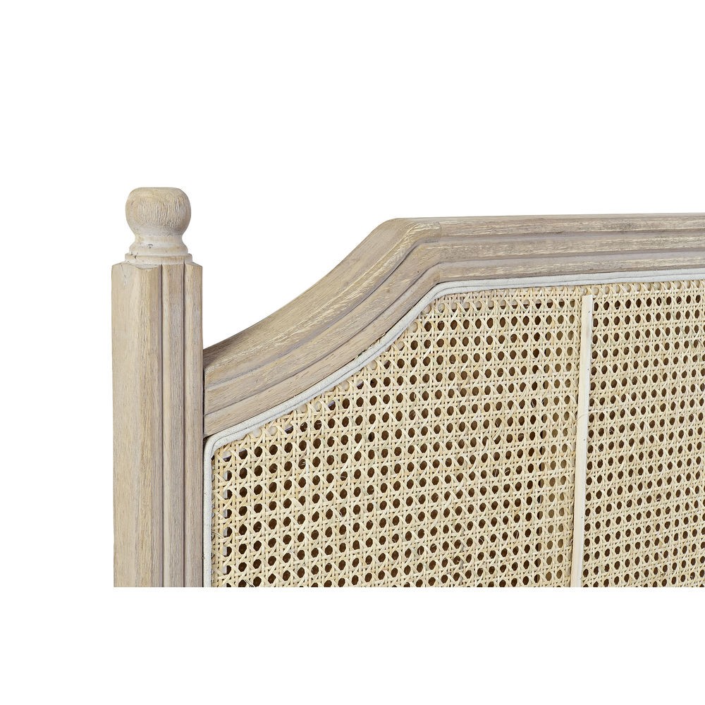 Kopfende des Betts DKD Home Decor natürlich Kautschukholz 160 x 6 x 120 cm
