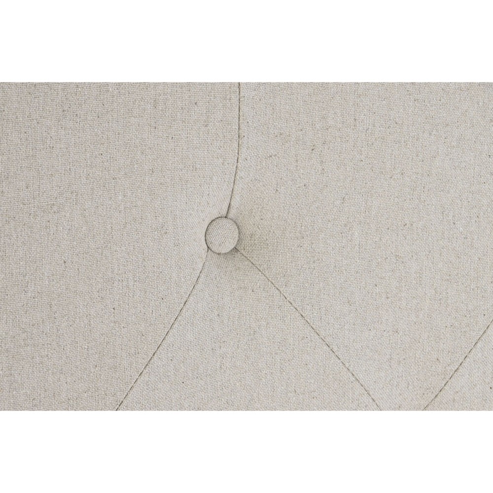 Kopfende des Betts DKD Home Decor Beige Holz Eg 180 x 10 x 120 cm