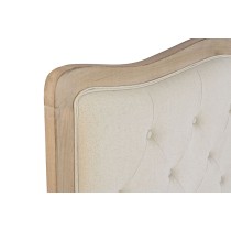 Kopfende des Betts DKD Home Decor Beige Kautschukholz 160 x 10 x 120 cm