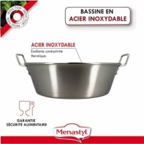 Lebensmittelbehälter Menastyl 40,5 cm Silberfarben rechteckig