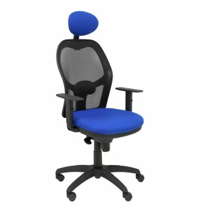 Bürostuhl mit Kopfstütze Jorquera Piqueras y Crespo 15SNBALI229C Blau