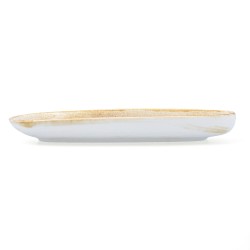 Flat Plate Ariane Jaguar Freckles Beige Ceramic Rectangular 27 cm (8 Units)