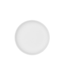 Bowl Bidasoa Fosil White Ceramic 21,5 x 21,5 x 4,3 cm (8 Units)