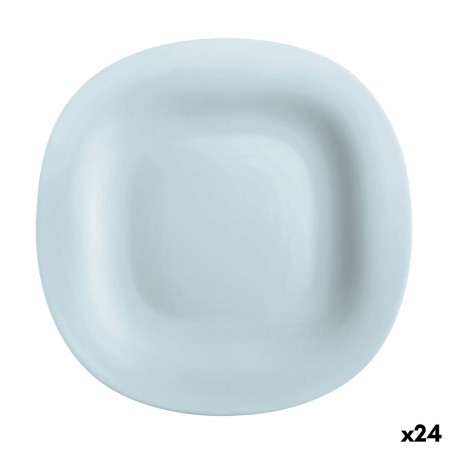 Assiette plate Luminarc Carine Paradise Bleu verre 27 cm (24 Unités)