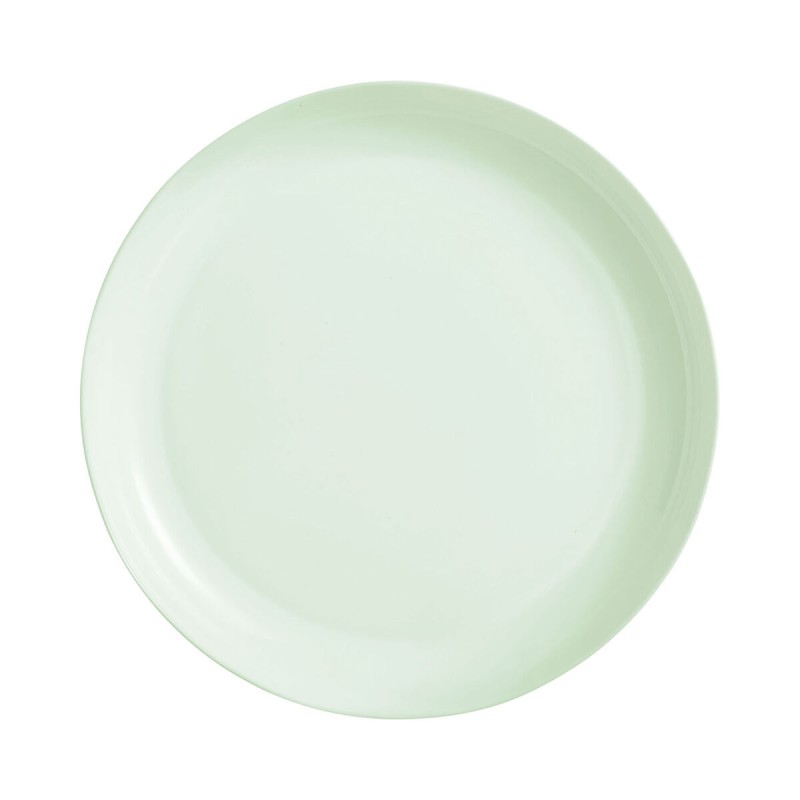 Deep Plate Luminarc Diwali Paradise Green Glass 29 cm (12 Units)