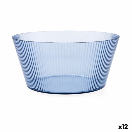 Salatschüssel Quid Sunset Blau Kunststoff 25 cm (12 Stück)