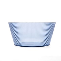 Salad Bowl Quid Sunset Blue Plastic 25 cm (12 Units)