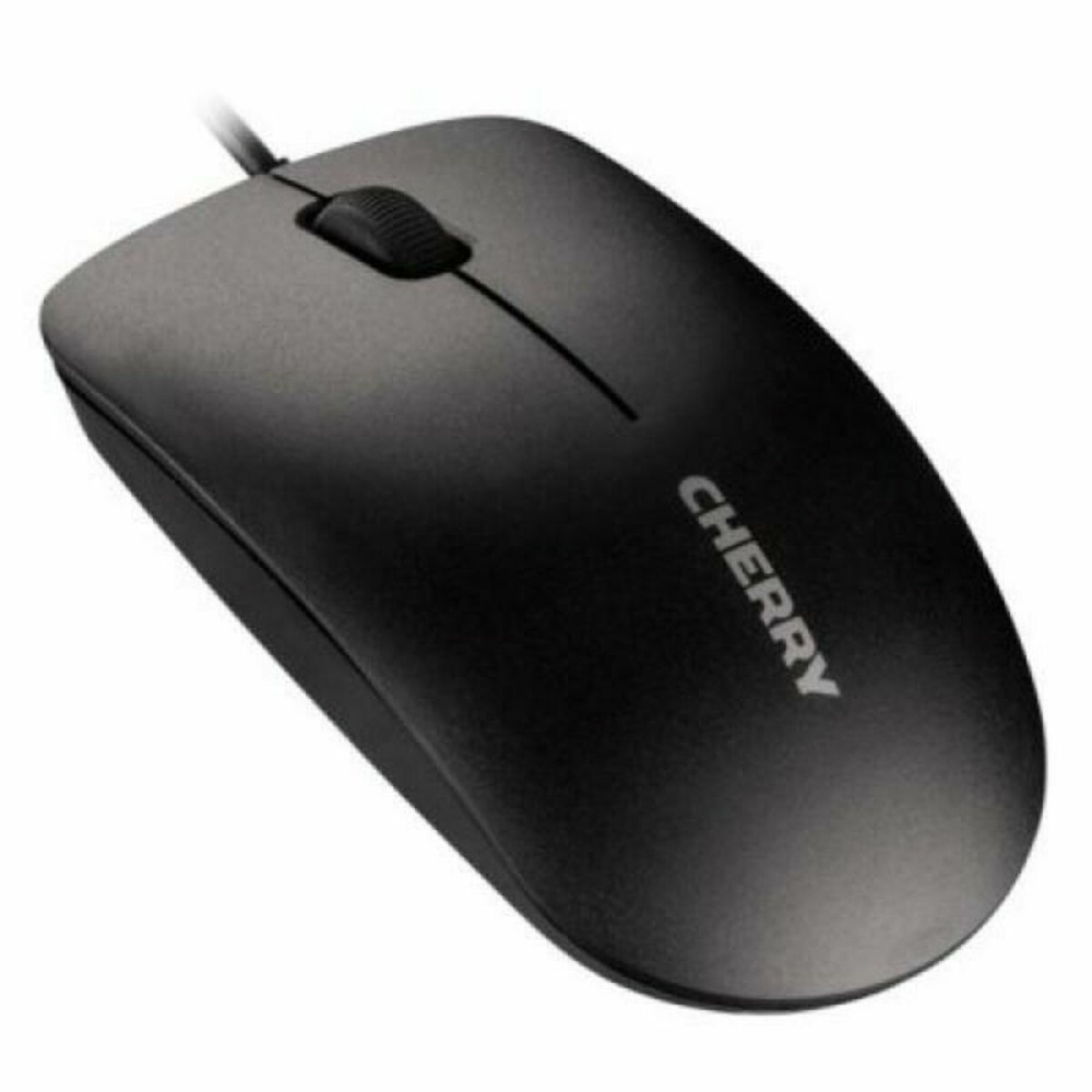 Keyboard and Mouse Cherry JD-0800ES-2 Black Spanish Qwerty