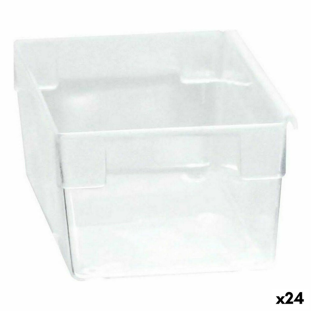 Boîte Multiusage Modulaire Transparent 15 x 8 x 5,3 cm (24 Unités)