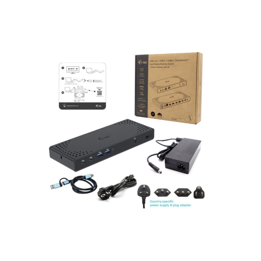 Dockstation i-Tec CADUA4KDOCKPDL2