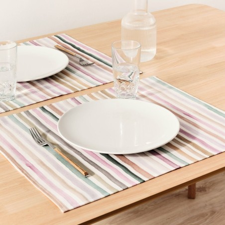 Set de table Belum Naiara 4-100 Multicouleur 50 x 40 cm Rayures 2 Unités