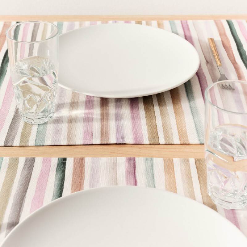 Place mat Belum Naiara 4-100 Multicolour 50 x 40 cm Stripes 2 Units