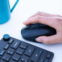 Wireless Mouse JLab IEUMGOCHRGMSRBLK124 Black 1600 dpi