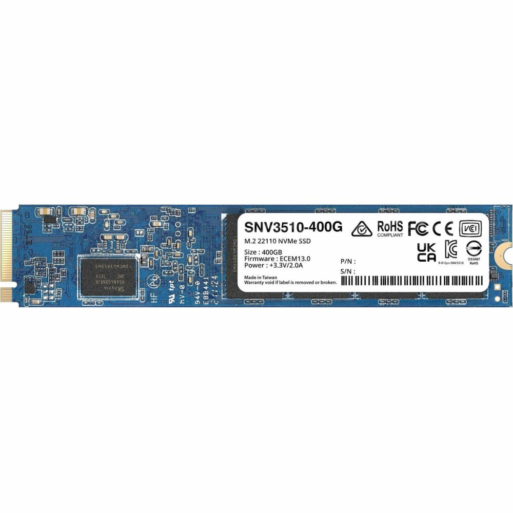 Festplatte Synology SNV3510-400G 400GB Zubehör 400 GB SSD M.2 22110