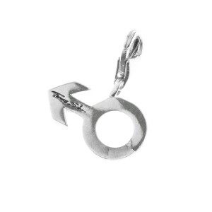 Woman's charm link Thomas Sabo 0575-001-11 Grey 20 mm