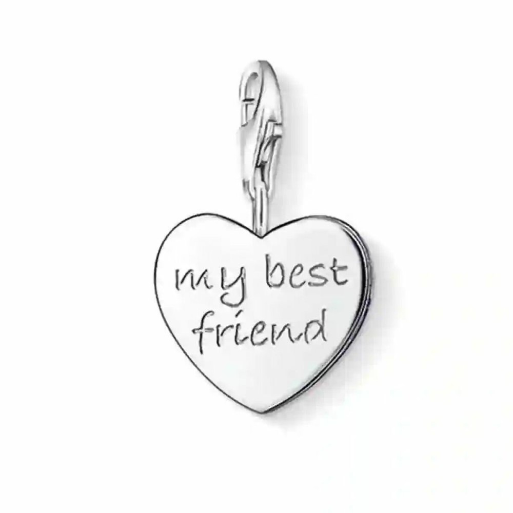 Woman's charm link Thomas Sabo 0799-001-12 Grey 25 mm