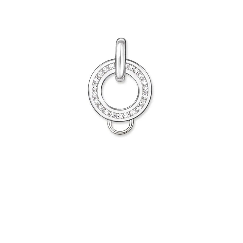 Woman's charm link Thomas Sabo X0018-051-13 Black
