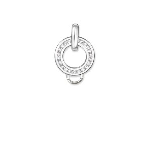Woman's charm link Thomas Sabo X0018-051-13 Black