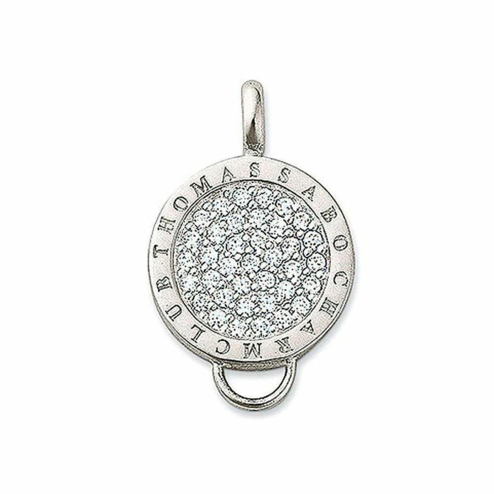 Charms für Damen Thomas Sabo X0064-051-14 Grau 30 mm