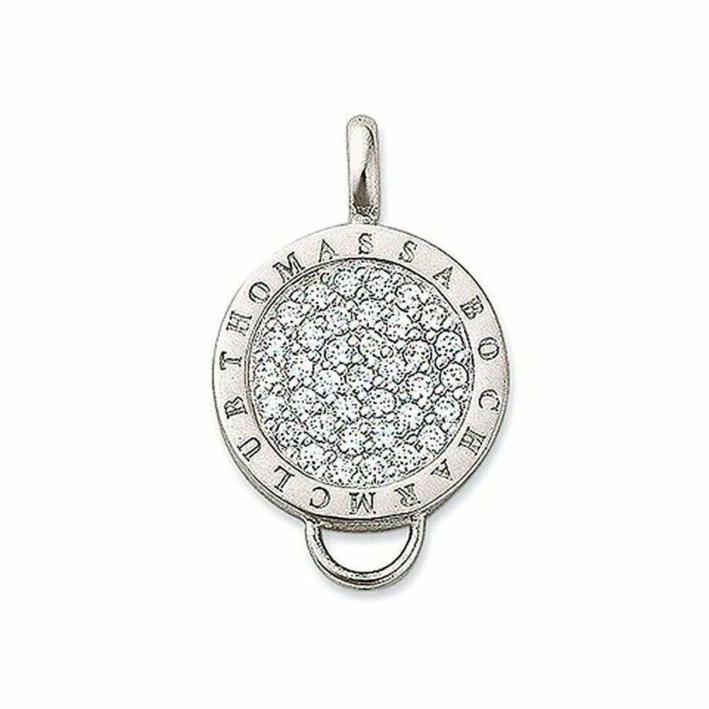 Woman's charm link Thomas Sabo X0064-051-14 Grey 30 mm