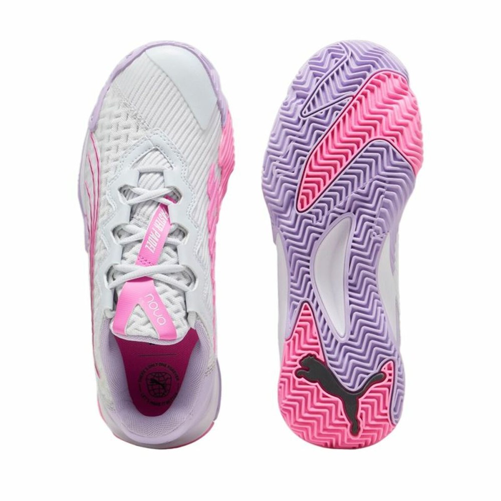 Padel-Sportschuhe für Erwachsene Puma NOVA Elite Weiß Lila