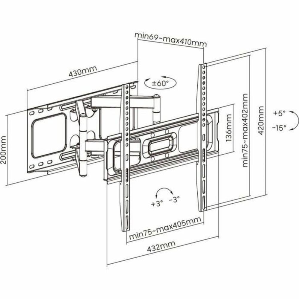 TV Mount STELL SHO 5610 32"-70"