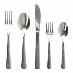 Stainless Steel Cutlery Set San Ignacio BGEU-5889 60 Pieces