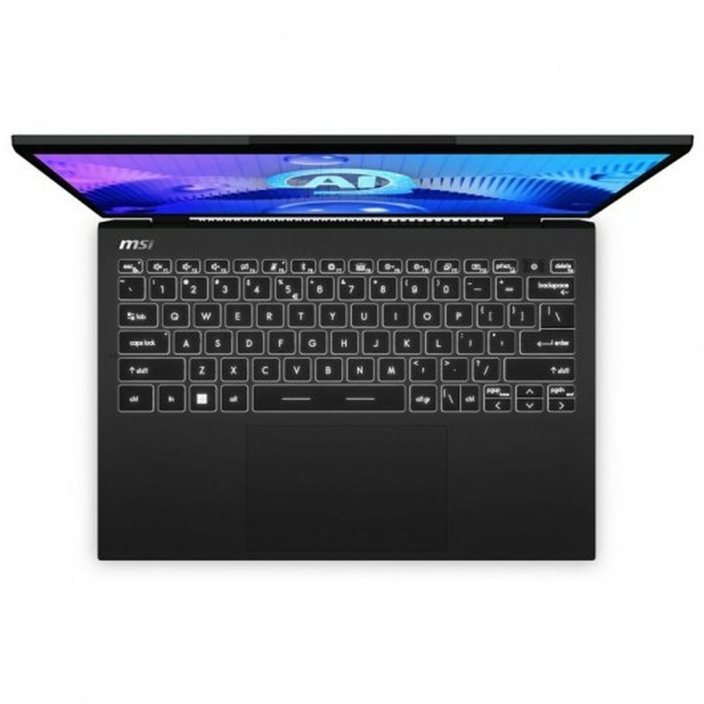 Laptop MSI 9S7-13Q222-024 13,3" Intel Evo Core Ultra 7 155H Intel Core Ultra 7 155H intel core ultra 7 32 GB RAM 1 TB SSD Qwerty