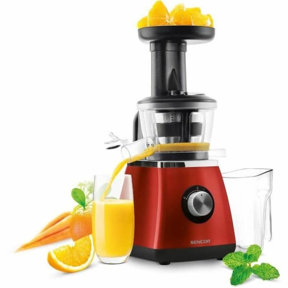 Centrifugeuse électrique Sencor SSJ 4042RD Noir Rouge 60 W